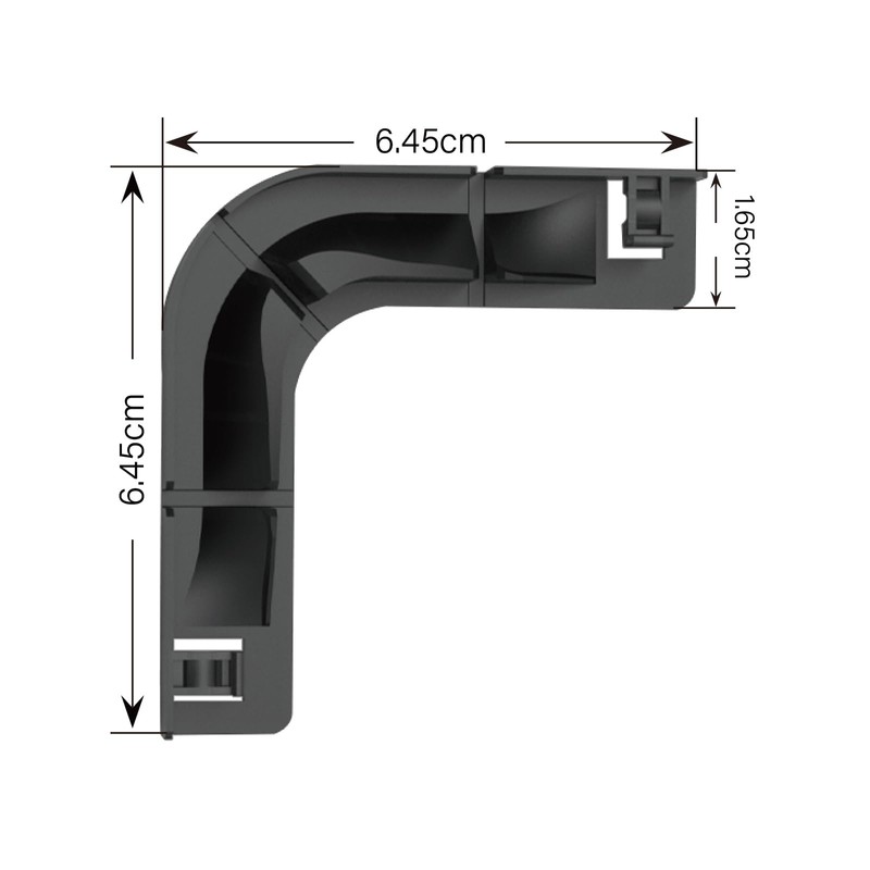 BOXPUT LED Light Strip Corner Connection Bracket, Replace LED Light