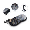ZAXMEY Sunglasses Soft Case with Carabiner Ultra Light Neoprene Zipper