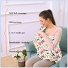 Nursing Carseat Canopy Breastfeeding Cover - Multi-use Stretchy Car Seat