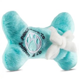 Bone Squeaky Dog Toy for Aggressive Chewers - Fashion Luxury Design Chewing Squeaky Sounding Bone Training Pet Toy - Dog Plush Dental Chew Toy for Small, Medium, Large Breed (Sniffany & Co.)