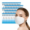 AirKop KF94 Fine Dust Mask, Large, White, 50 Count, Individually Wrapped Made in Korea 2ea
