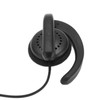 Walkie Talkie Headset Intercom 2 Way Radio Black Earphones Universal