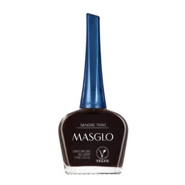 MASGLO Traditional Nail Polish 0.5 Fl. Oz. color SANGRE TORO