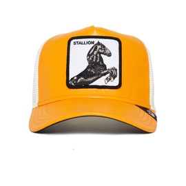 Goorin Bros. Piel Collection Trucker Hat, Gold (Piel Horse), One Size