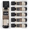 Itvexeme RJ45 Connectors Tool Free Cat8, Cat8 Field Termination Plug