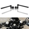 Xitomer Motorcycle CNC Aluminum Adjustable Handlebar Clip-On Handle Bar Raiser