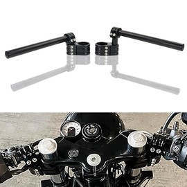 Xitomer Motorcycle CNC Aluminum Adjustable Handlebar Clip-On Handle Bar Raiser Universal Fit For 43mm Adjustable Clip-on Handlebar Kit