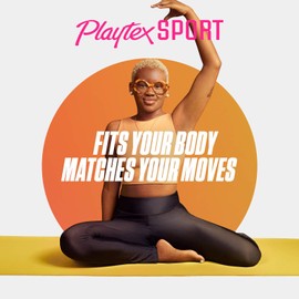 Playtex Sport Tampons, Regular Unscented 18 each (Pack of 1)