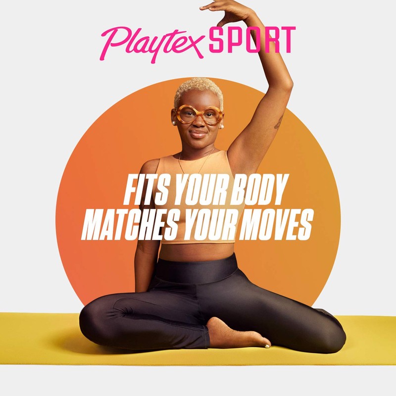 Playtex Sport Tampons, Regular Unscented 18 each (Pack of 1)