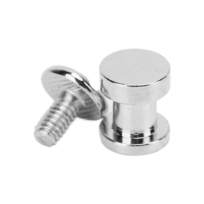 300 Sets DIY Book Binding Screw Double Layer Flat Head