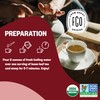 FGO Organic Red Raspberry Loose Leaf Herbal Tea, Cut and