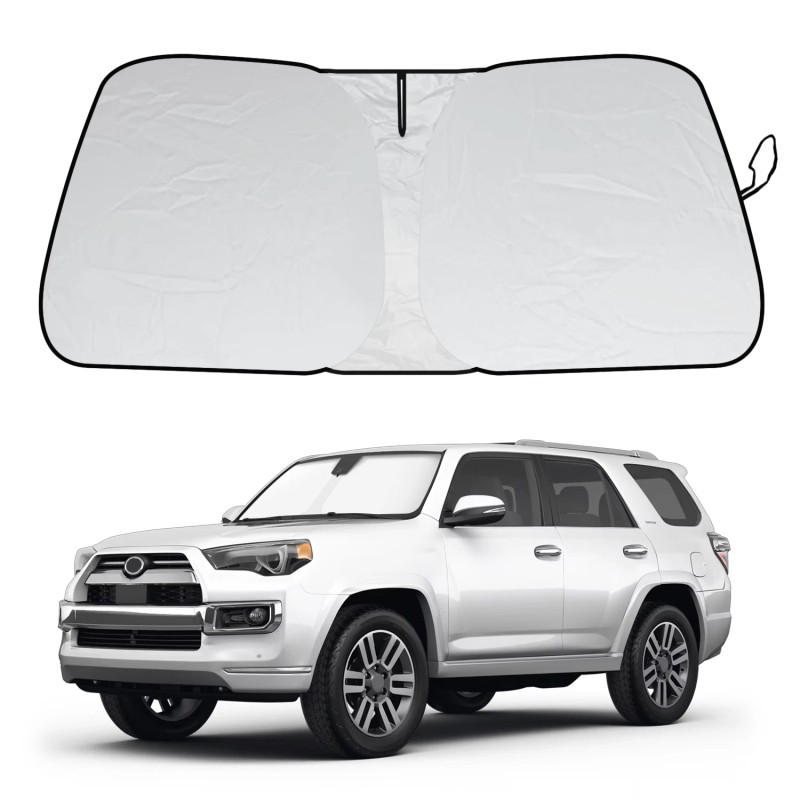 Unbranded For 2010-2024 Toyota 4Runner Car Windshield Sun Shade UV