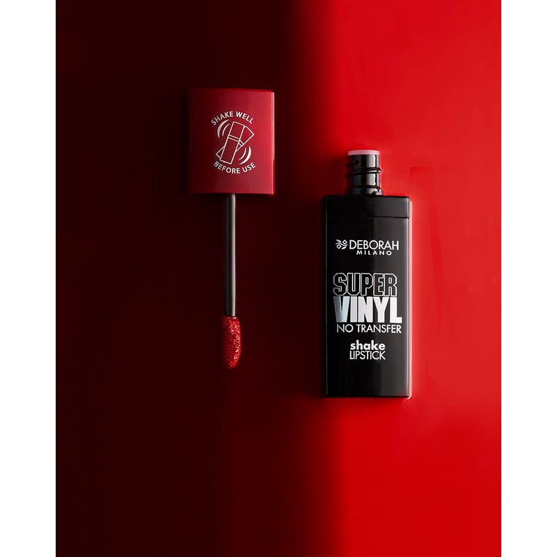 Deborah Milano Super Vinyl Liquid Lipstick No.3 Cherry Pink Intense