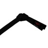 DEPICE Karate/Judo Belt, Unisex, Gürtel Karategürtel Judogürtel, black, 240 cm