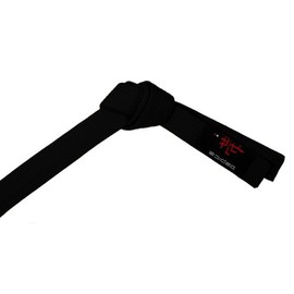 DEPICE Karate/Judo Belt, Unisex, Gürtel Karategürtel Judogürtel, black, 240 cm