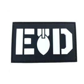 EOD Explosive Ordnance Disposal Paintball Airsoft PVC Morale Patch