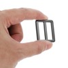 PATIKIL 25mm Tri-Glide Slide Buckles, 8 Pack Metal Webbing Strap
