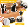 YSJCHEBS 92 Black Cat Stickers, Cute Stickers, Cartoon Graffiti Stickers,