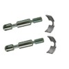 cyclingcolors 2 x Bed Screws M8 x 75 mm +
