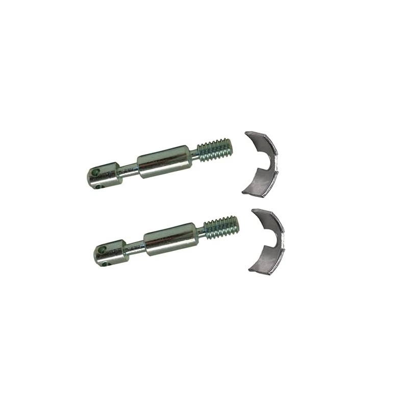 cyclingcolors 2 x Bed Screws M8 x 75 mm +