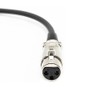CABLEPELADO Canon Balanced 3 Pin Female to Male Cable 2m