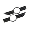 Fewshaw Carbon Fiber Style Body Side Badge Emblem Frame Trim