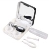 OFKPO Mini Lens Case Contact Lens Box Portable for Outdoor