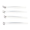 Eyelash Extension Tweezers Kit Stainless Steel High Accuracy Lash Tweezers