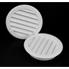 3" Round Plastic Louver Soffit Air Vent Reptile Screen Grille
