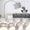 Arc Floor Lamp with Dimmer, Dimmable Floor Lamp for Living