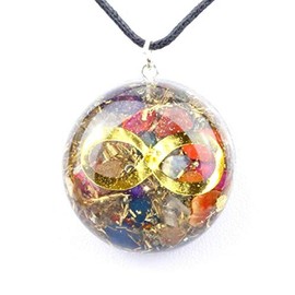 'Orpanit® Orgonite Amulet Horizontal Eight Infinity