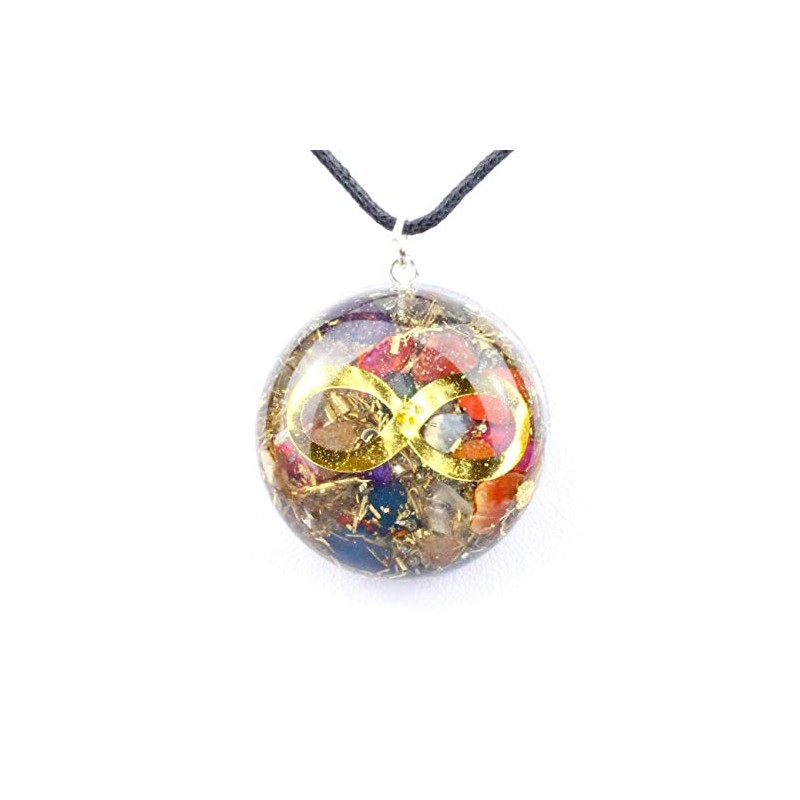 'Orpanit® Orgonite Amulet Horizontal Eight Infinity