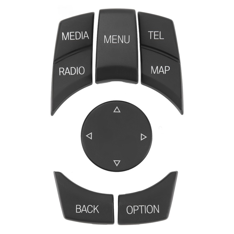 Central Console Multimedia Button Kit Multi Media Control Key Cover