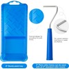 Mister Rui 2" Paint Roller Set, 2" Microfiber Fabric Cover*3,