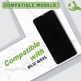 SWARK New LCD Display Compatible with BLU G52L G0830WW Touch Screen Digitizer Assembly Replacement with Upgraded Repair Tools Kit