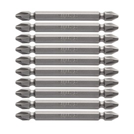 Vessel B43 ZP Double-ended Bit Air for Electric Drivers + 0.08 x 3.0 inches (75 mm), Set of 10, Hardness: G (Standard Hardness)