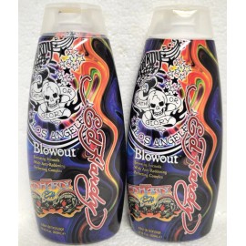 Ed Hardy 2x Ed Hardy Blowout Bronzing Bronzer Anti-Reddening IndoorTanning Bed Lotion