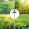 4pcs 360° Drehbarer Gartensprenger, Rasensprenger,Wassersprenger Einstellbar Automatische, Wassersprenger für Garten,Rasen,