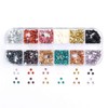2 Box 12 Colors Clear Colorful Blue Nail Stone Rhinestone