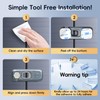 Blissleaf 5-Pack Fridge Locks, Child Proof Refrigerator/Freezer Door Lock, Child