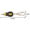 TONE G-052BY Mini Screwdriver Keychain Yellow
