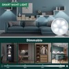 Lightbiz LED Closet Lights Wireless Motion Sensor Puck Light with