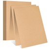 TEHAUX 100pcs Cardstock Paper Sheets - A4 Brown Cardboard for