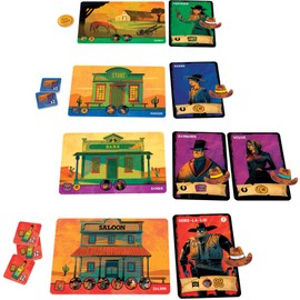 Asmodee Igiari - Le Bon La Chevre et Le Truand - Board Games - Card and Bluff Game from 14 Years - 2 to 5 Players - 45 Minutes - French Version