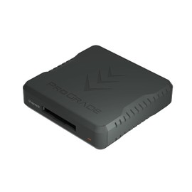 ProGrade Digital Lector de Tarjetas de Memoria CFexpress Tipo B de Ranura Única USB 4.0 para Cineastas, Fotógrafos y Creadores de Contenidos Profesionales