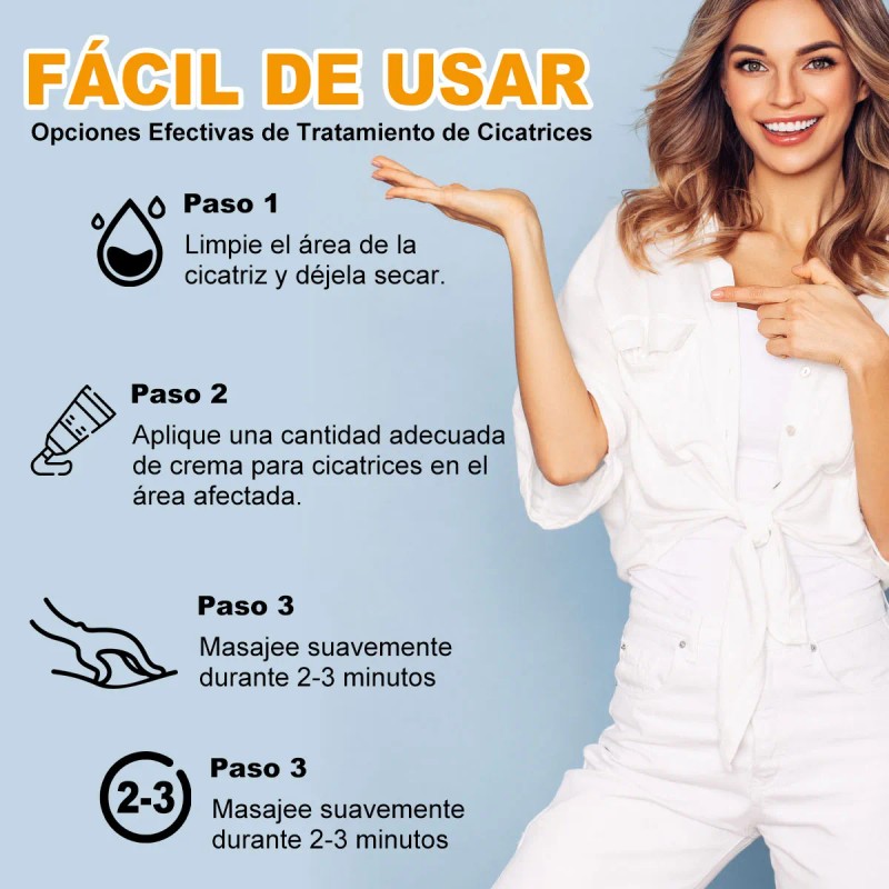 Crema Cicatricial De Minimizar Y Reducir Las Cicatrices 20g