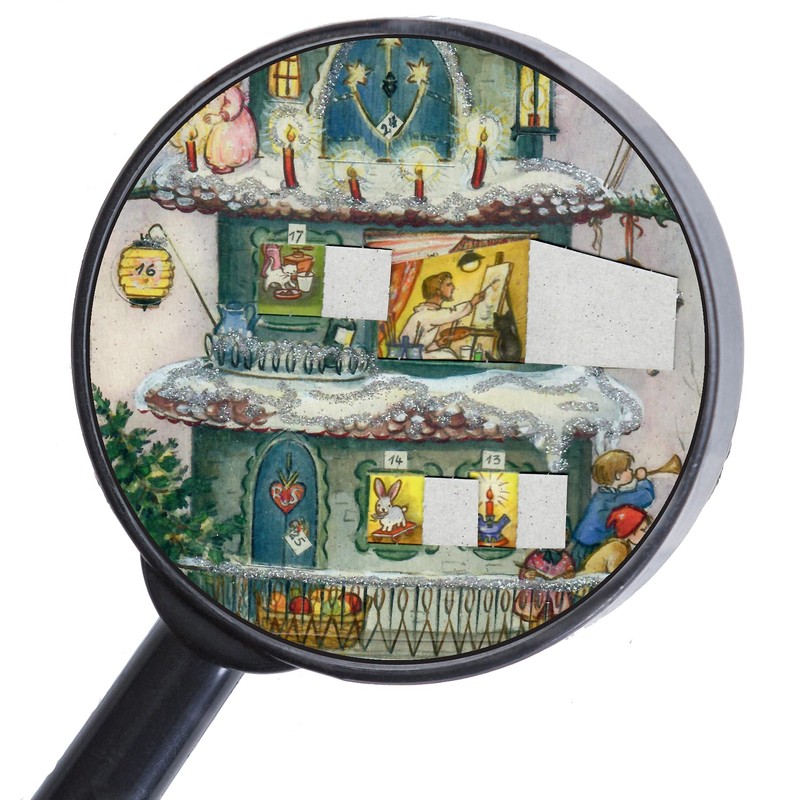 Sellmer 559 The Tower from 1955 Advent Calendar