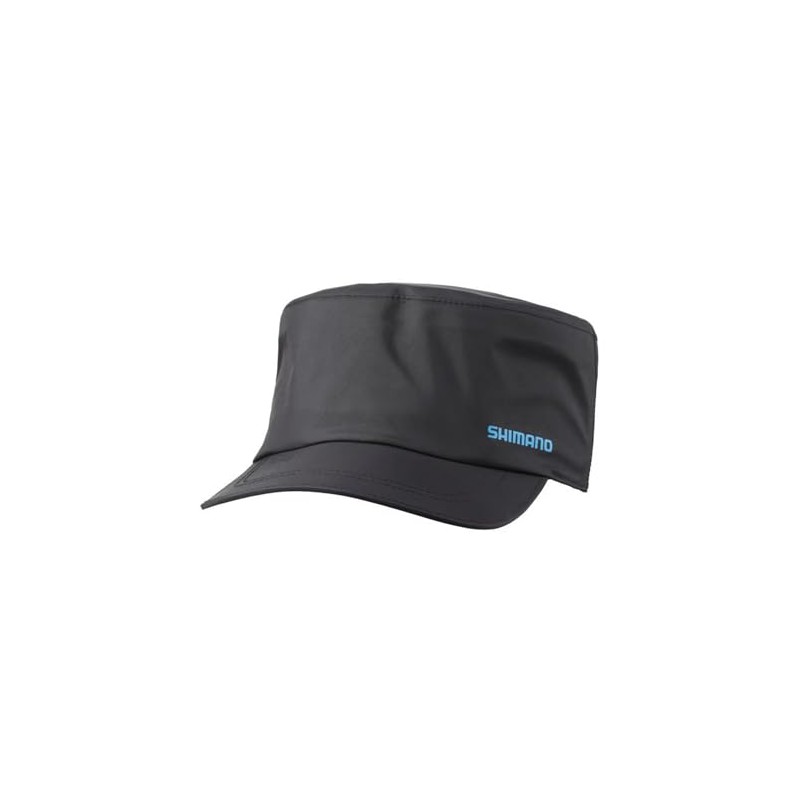 Shimano CA-001Y Rain Work Cap, Black, L