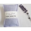 Organic Lavender Gift Set - Pair of Lavender Sachets, Drawer