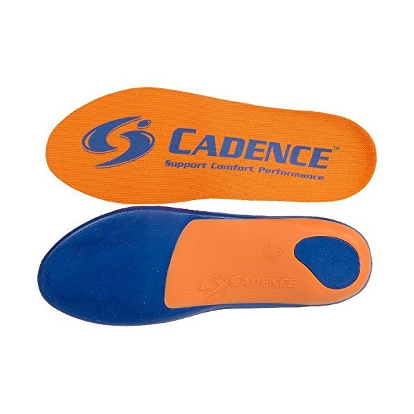 Cadence Insoles Orthotic Shoe Insoles Size (J) Men 15.5-16.5